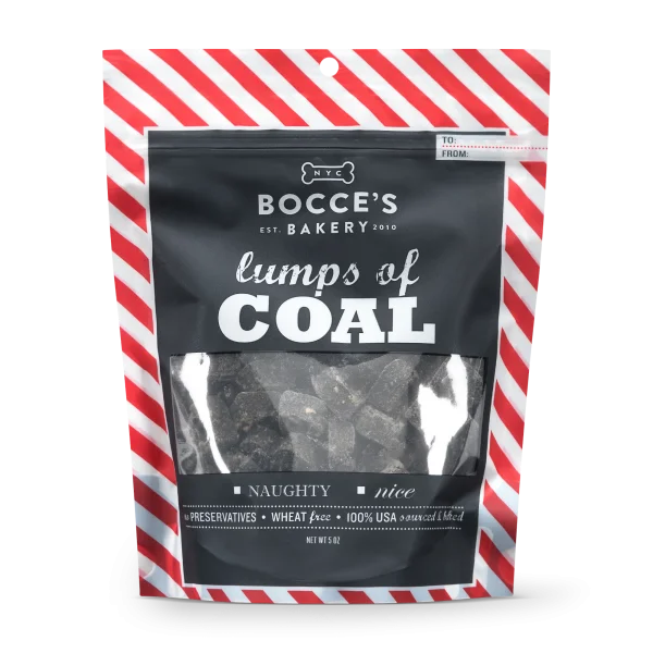 Bocces D Bakery Lumps of Coal 6oz 2024