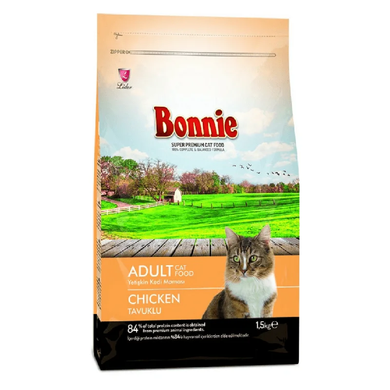 BONNIE DRY CATFOOD WITH CHICKEN  1.5KG