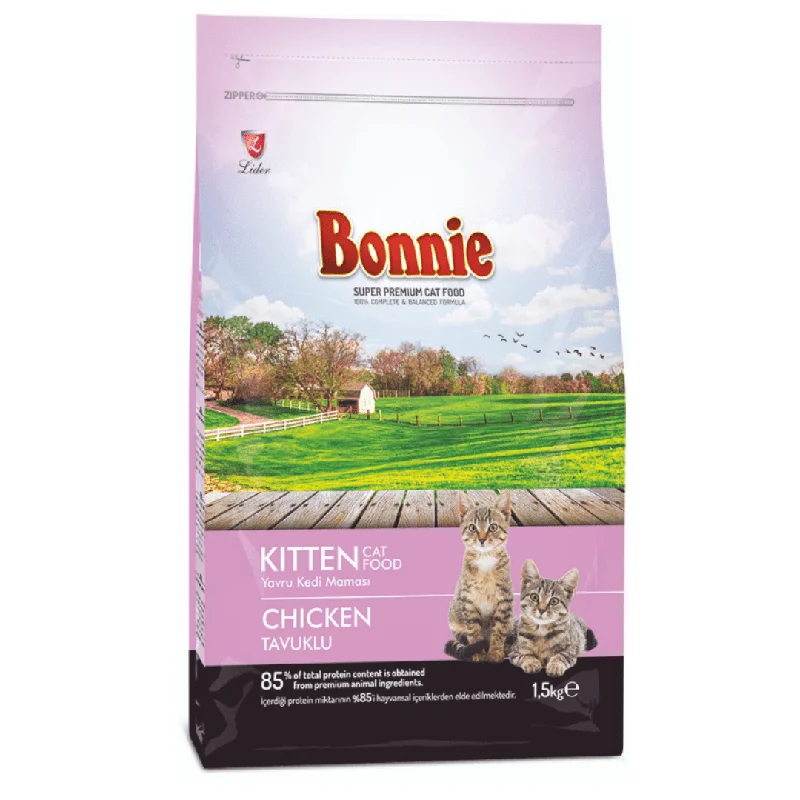 BONNIE DRY KITTEN FOOD WITH CHICKEN 1.5KG