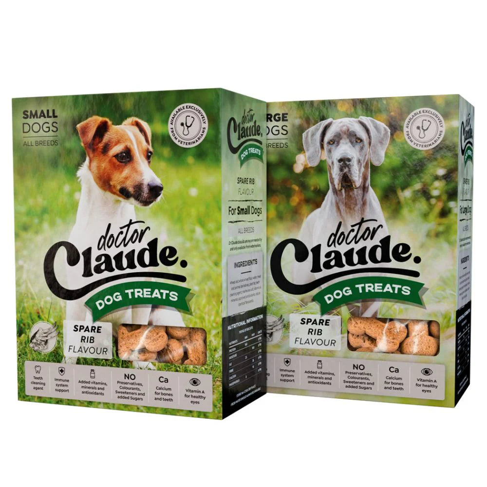 Doctor Claude Spare Rib Dog Biscuits