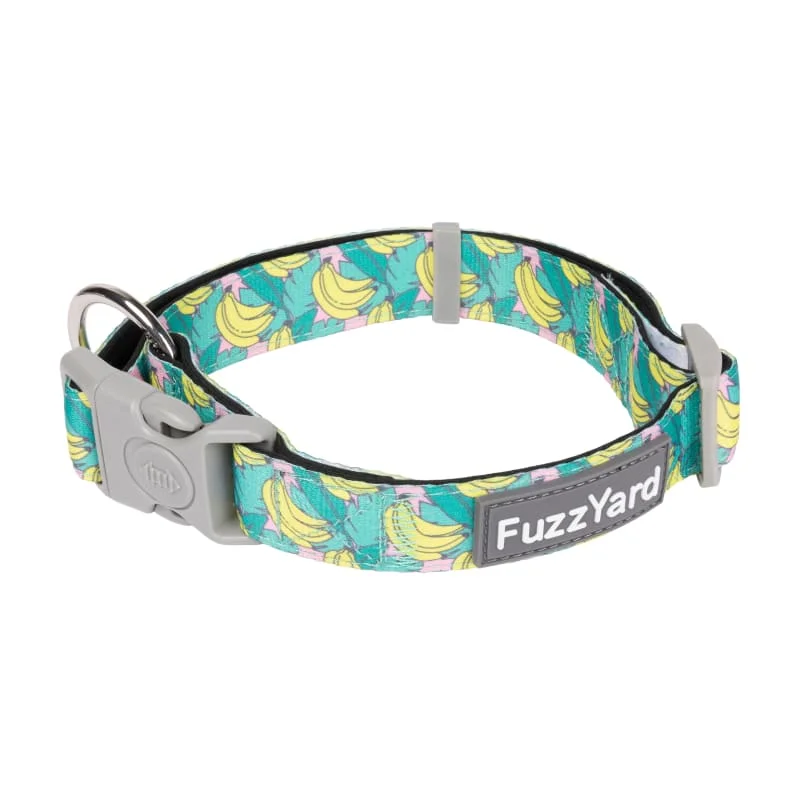 [15% OFF] Fuzzyard Bananarama Dog Collar (3 Sizes)