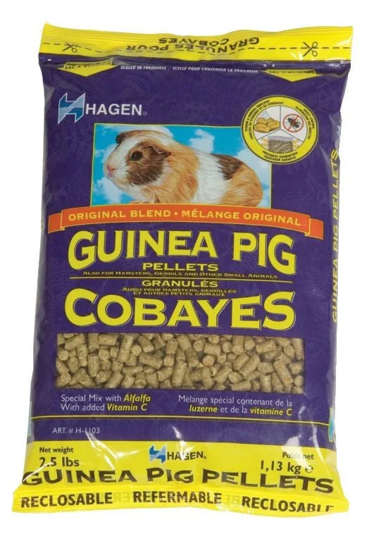 Hagen Guinea Pig Food; Available in 2 sizes