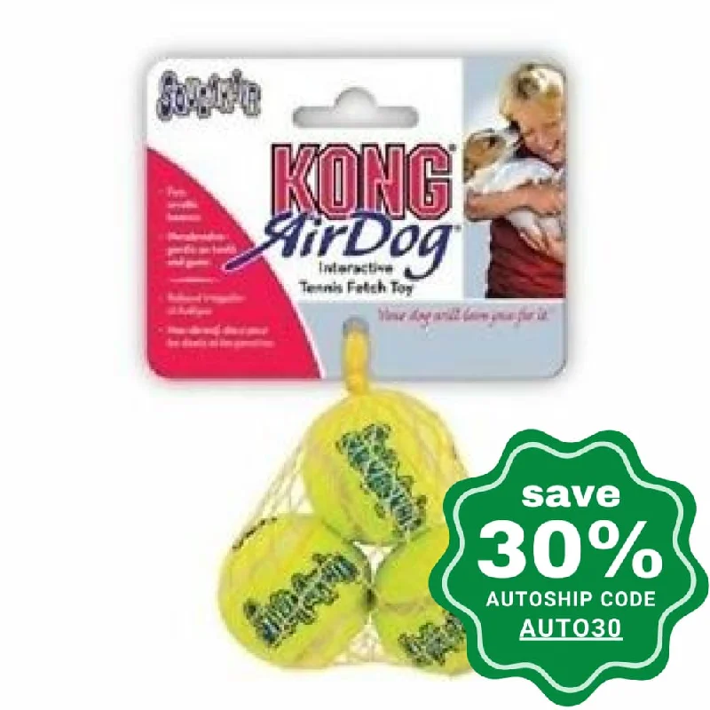 Kong - Air Squeaker Tennis Balls - XSmall - 3PCS