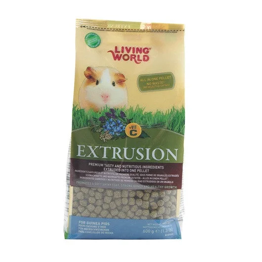 Living World Extrusion Guinea Pig Food; 2 sizes available