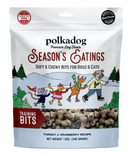 Polka Dog Seasons Eatings Pouch 10oz