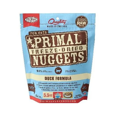 Primal Cat Duck 5.5oz-FreezeDried : 5.5oz