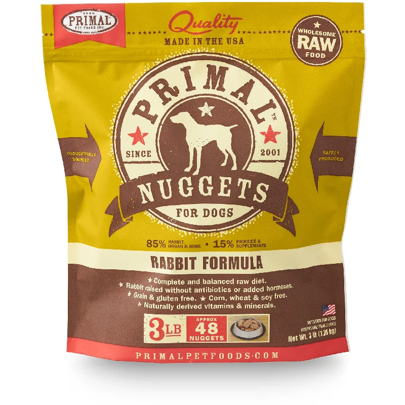 Primal Raw Dog Rabbit 3 lbs