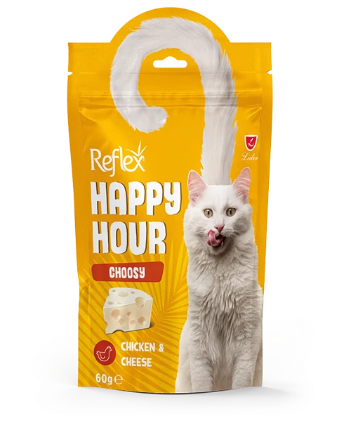 Reflex Happy Hour Treats Chicken & Cheese .60g