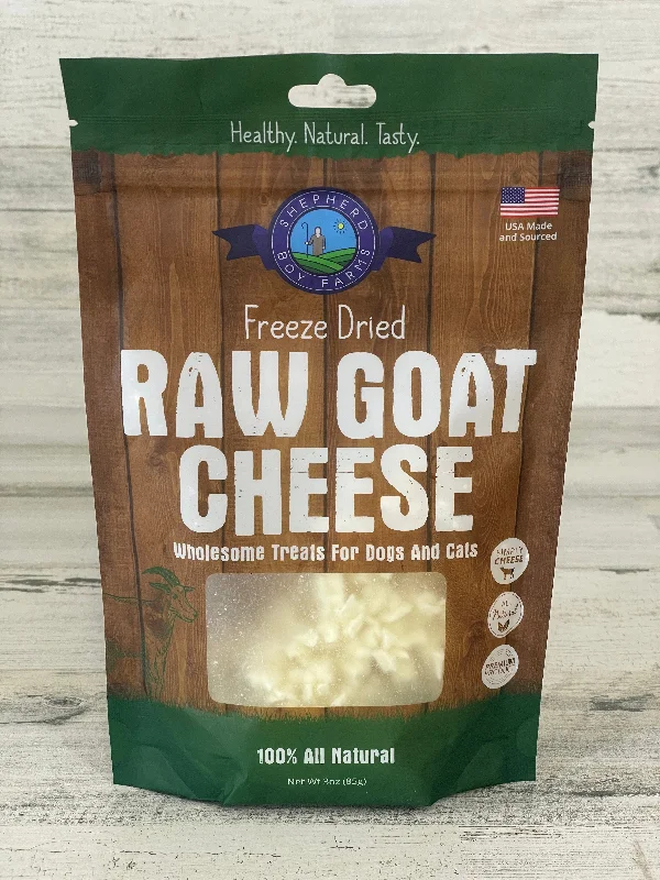 Shepherd Boy Farms Freeze-Dried Raw Goat Cheese 3oz.