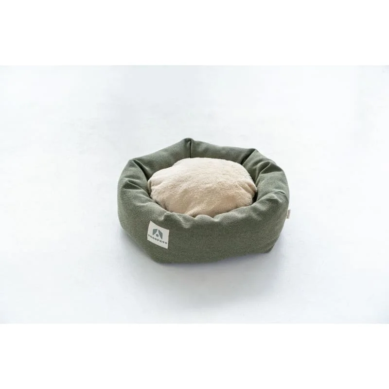 Troopets Green Reversible Round Dog Bed (3 Sizes)