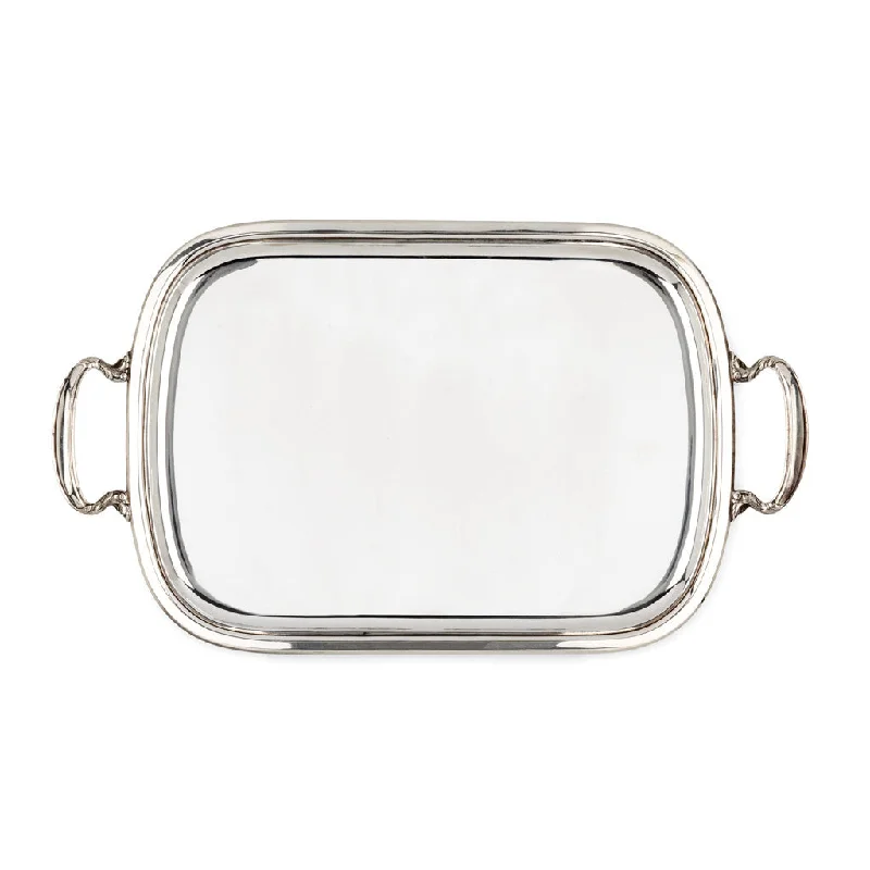 Vintage Silverplate Aria Tray with Handles