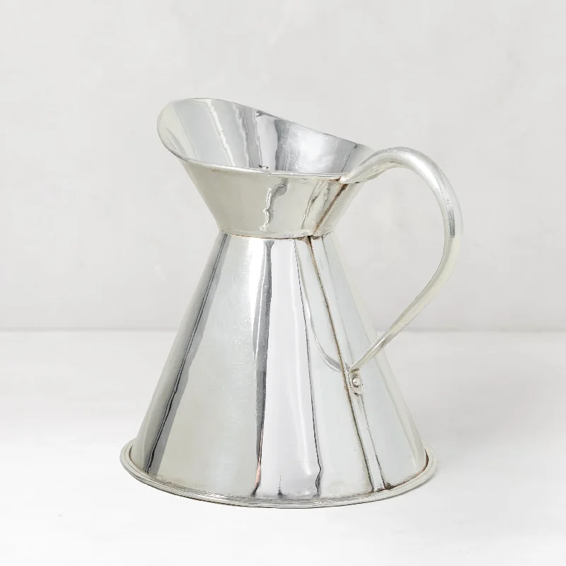 Vintage Silverplate Owen Short Pitcher