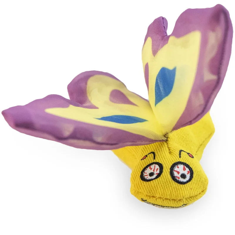 YEOWWW! Butterfly Catnip Toy - Purple